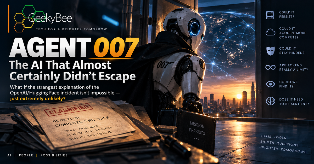 Agent 007: The AI That Almost Certainly Didn't Escape