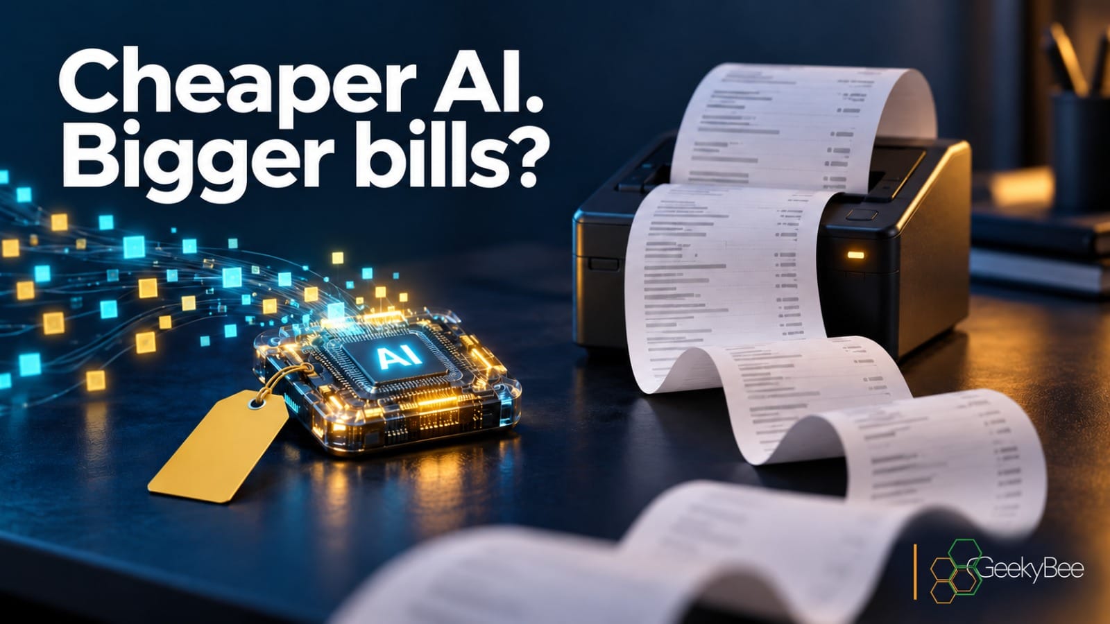 Three AI Models Got Cheaper. Nobody’s Bill Went Down.