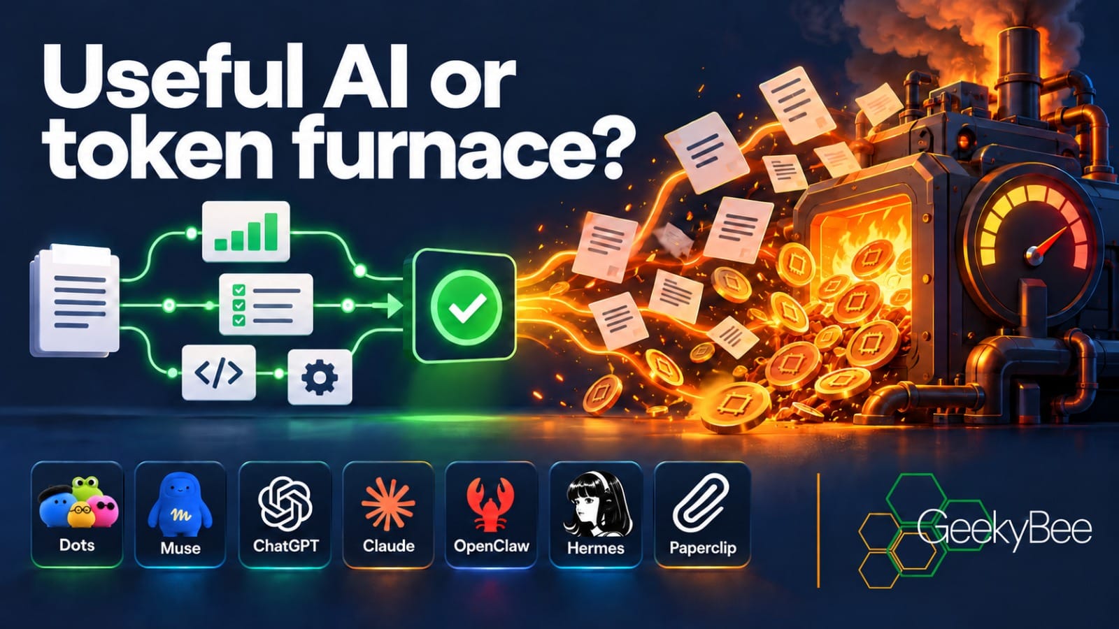 Dots and Muse: useful AI assistants, or just token furnaces?
