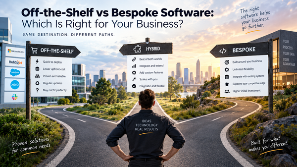 Off-the-Shelf vs Bespoke Software: Which Is Right for Your Business?