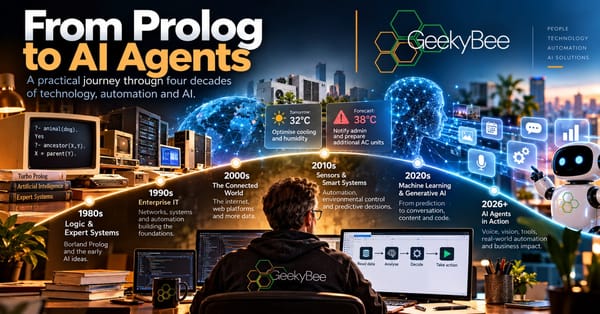 I started with Turbo Prolog in 1986. AI has reinvented itself four times since.